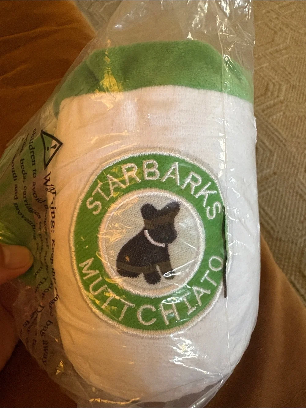 Multicheato Plush Toy - White & Green